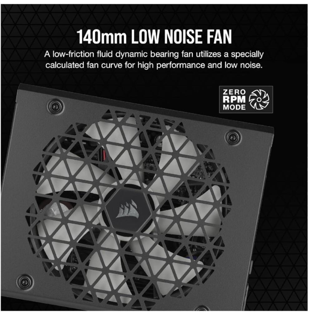CORSAIR 1000W RMx Shift RM1000x Shift Fully Modular 80PLUS Gold ATX Power Supply - Picture 6 of 7